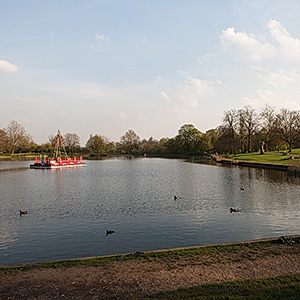 Model Boating Pond Existing View