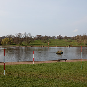 Model Boating Pond Existing View