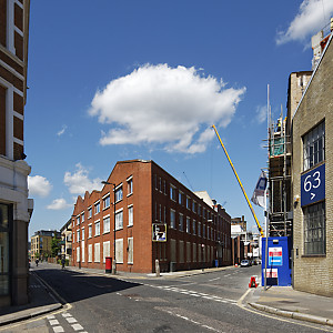 Next to the railway arches - Newington