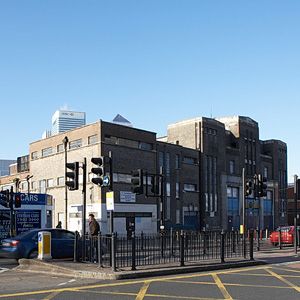 Poplar Baths Existing View