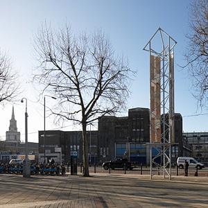 Poplar Baths Existing View